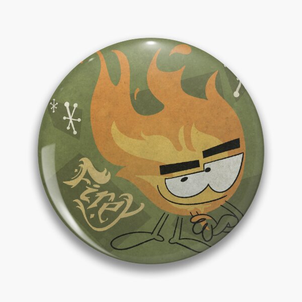 Item preview, Mid-Century Battle for Dream Island: Firey designed and sold by YooitsYorick.