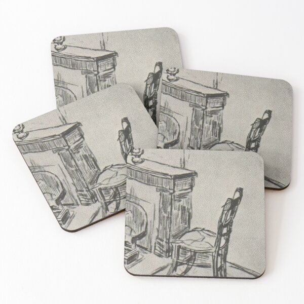 Item preview, Vincent Van Gogh - Chair Near The Stove designed and sold by st1art.