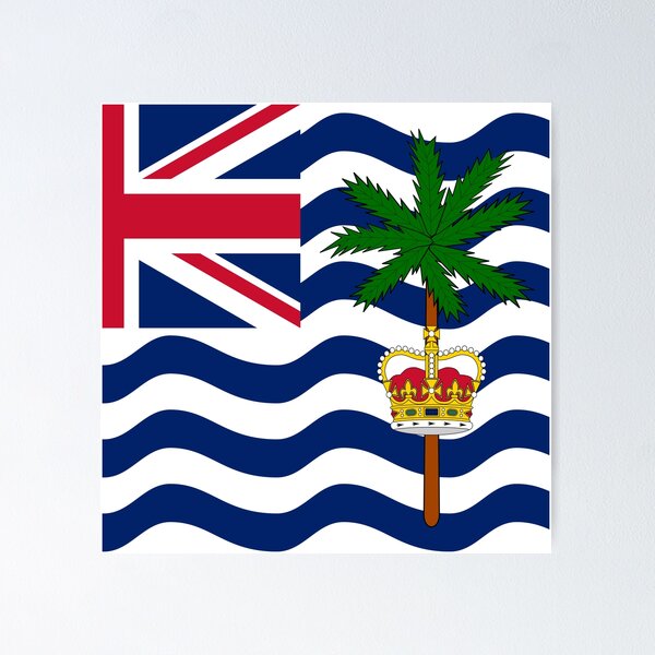 Item preview, British Indian Ocean Territory Flag Design designed and sold by NTGUILTY.