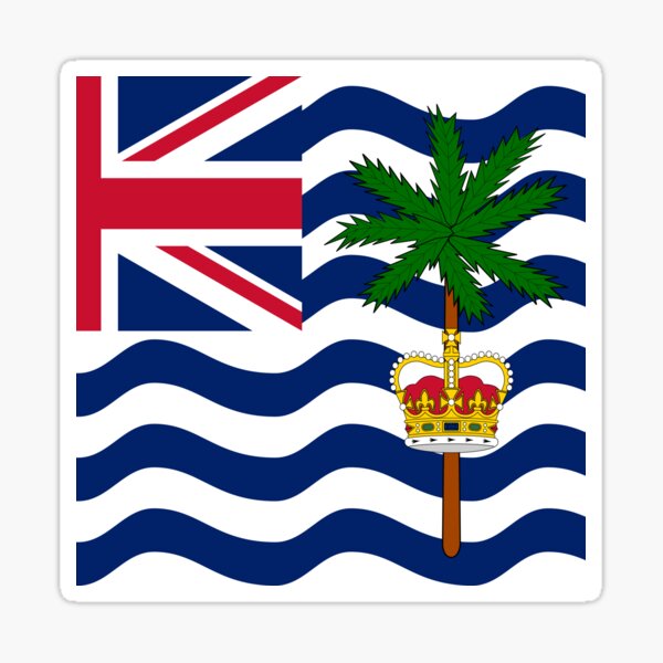 Artikelvorschau, Flaggenentwurf für das britische Territorium im Indischen Ozean entworfen und verkauft von NTGUILTY.