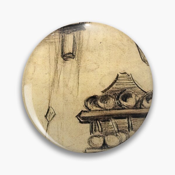 Item preview, Vincent Van Gogh - Clock, Clog With Cutlery And A Spoon Rack designed and sold by st1art.