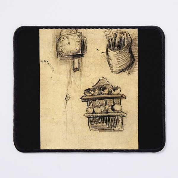 Item preview, Vincent Van Gogh - Clock, Clog With Cutlery And A Spoon Rack designed and sold by st1art.