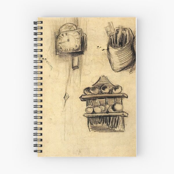 Item preview, Vincent Van Gogh - Clock, Clog With Cutlery And A Spoon Rack designed and sold by st1art.