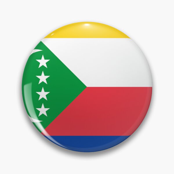 Item preview, Comoros National Flag Vibrant Design designed and sold by NTGUILTY.