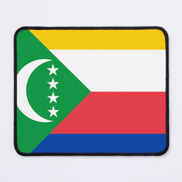 Item preview, Comoros National Flag Vibrant Design designed and sold by NTGUILTY.