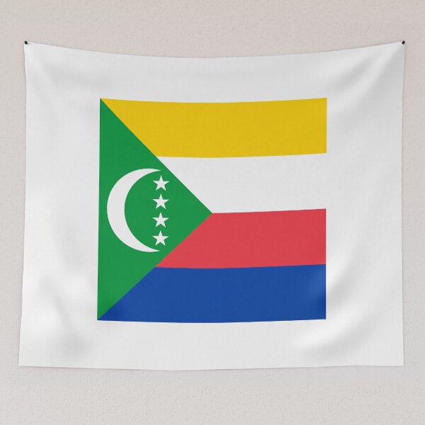 Item preview, Comoros National Flag Vibrant Design designed and sold by NTGUILTY.