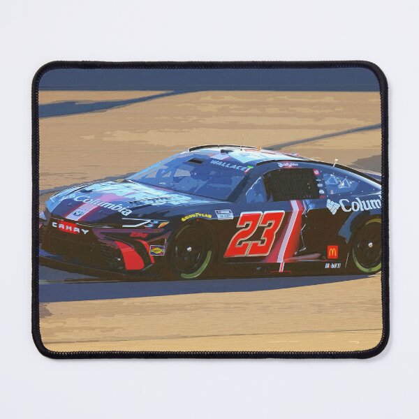 Item preview, Bubba Wallace racing in his 2025 Nascar Cupcar watercolor 2 designed and sold by Rodissimus1984.