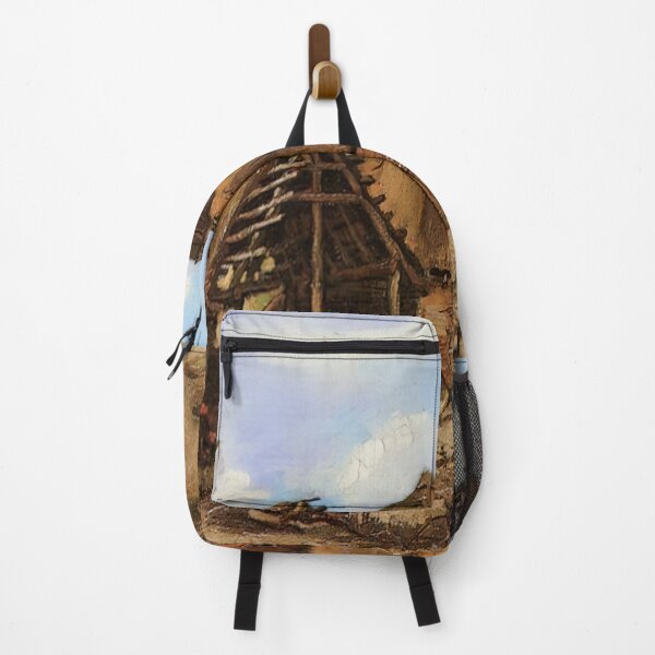 Item preview, Vincent Van Gogh - Cottage With Decrepit Barn And Stooping Woman designed and sold by st1art.