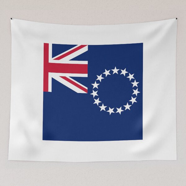 Aperçu de l'œuvre Drapeau des Îles Cook - Design épuré créée et vendue par NTGUILTY.