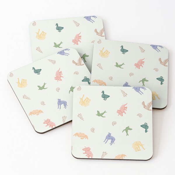 Item preview, Coloured animals designed and sold by EmilyBStudio.