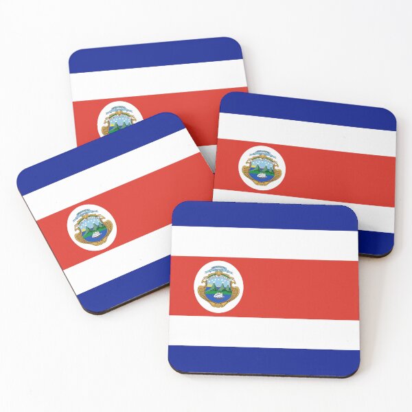 Item preview, Costa Rica National Flag Vibrant Design designed and sold by NTGUILTY.