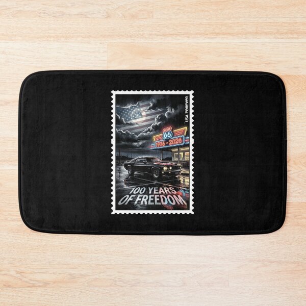 Item preview, Route 66 Centennial Neon Noir: 100th Anniversary 1926-2026 Black Muscle Car designed and sold by G350.