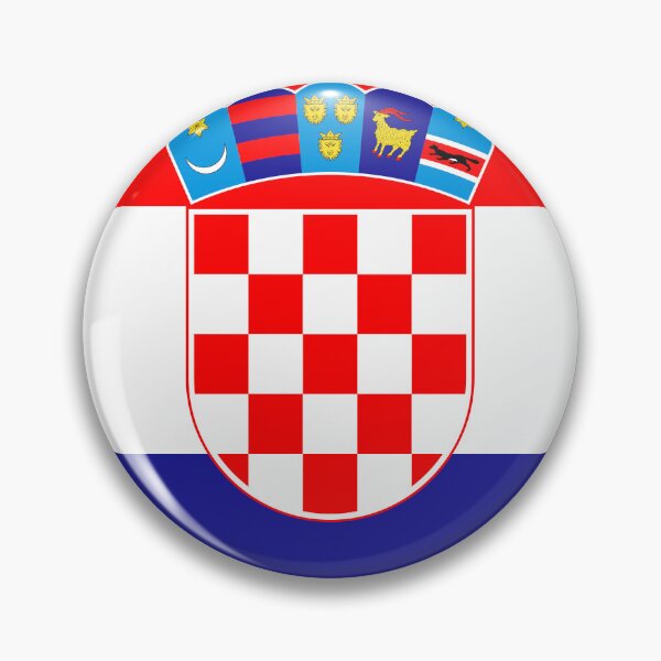 Item preview, Croatia National Flag Detailed Design designed and sold by NTGUILTY.