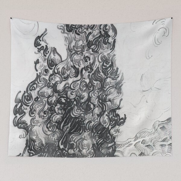 Item preview, Vincent Van Gogh - Cypresses designed and sold by st1art.