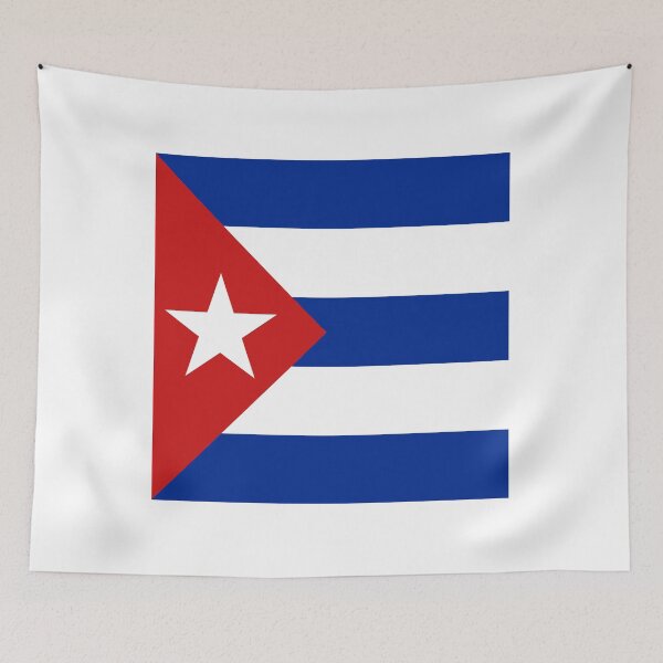 Item preview, Cuba National Flag Bold Design designed and sold by NTGUILTY.