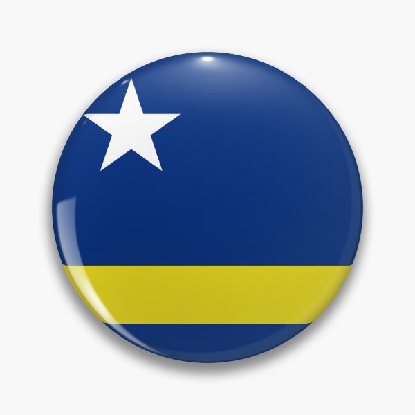 Item preview, Curaçao Flag Clean Modern Design designed and sold by NTGUILTY.