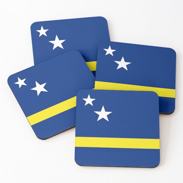 Item preview, Curaçao Flag Clean Modern Design designed and sold by NTGUILTY.