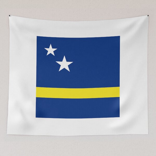 Item preview, Curaçao Flag Clean Modern Design designed and sold by NTGUILTY.