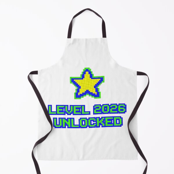 Item preview, Level 2026 Unlocked - New Year Pixel Art designed and sold by DenBox.