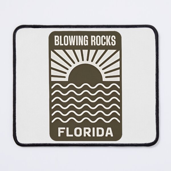 Item preview, Blowing Rocks Florida - Beach Sign designed and sold by TheOldMittenIllustrated.