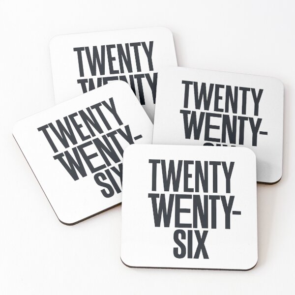 Item preview, Minimalist Stacked Typography New Year 2026 designed and sold by DenBox.