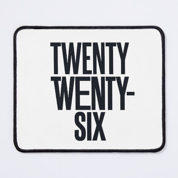 Item preview, Minimalist Stacked Typography New Year 2026 designed and sold by DenBox.