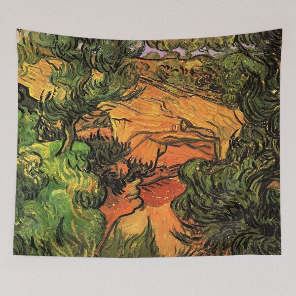 Item preview, Vincent Van Gogh - Entrance To A Quarry designed and sold by st1art.