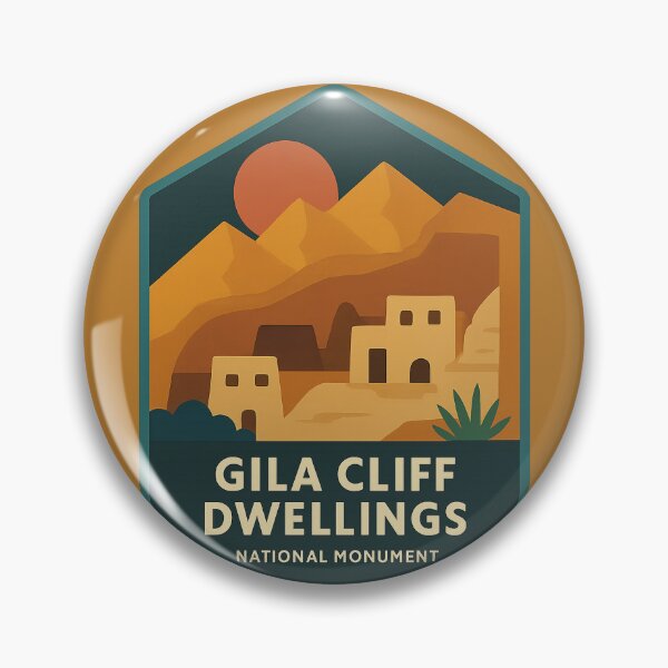 Item preview, Gila Cliff Dwellings  designed and sold by Broken Antler Designs .