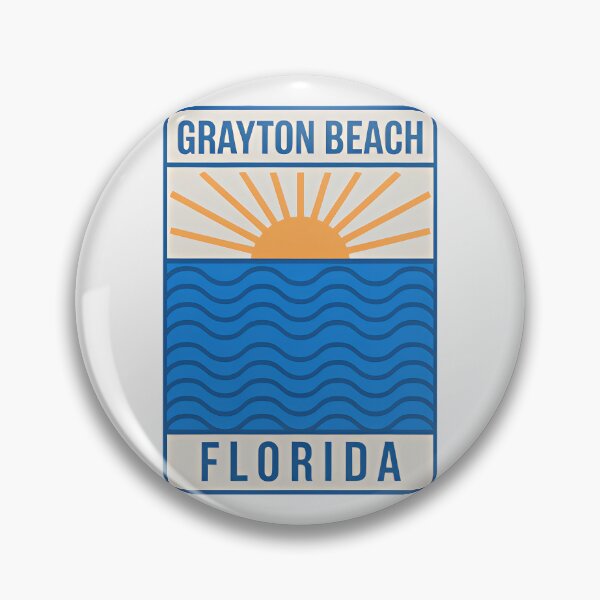 Item preview, Grayton Beach Florida - Beach Sign designed and sold by TheOldMittenIllustrated.