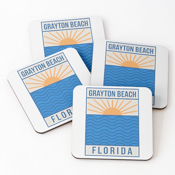 Item preview, Grayton Beach Florida - Beach Sign designed and sold by TheOldMittenIllustrated.
