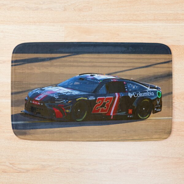 Item preview, Bubba Wallace racing in his 2025 Nascar Cupcar abstract 2 designed and sold by Rodissimus1984.