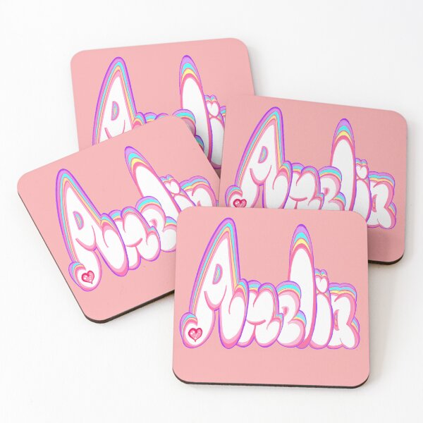 Item preview, Amelia Popular Girls and womens Personalized Custom name in white and pastels designed and sold by Artonmytee.