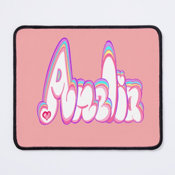 Item preview, Amelia Popular Girls and womens Personalized Custom name in white and pastels designed and sold by Artonmytee.