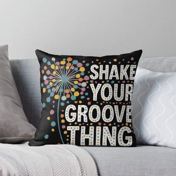 Item preview,  Shake Your Groove Thing, Retro Positive Vibes Design designed and sold by BambaKchula.