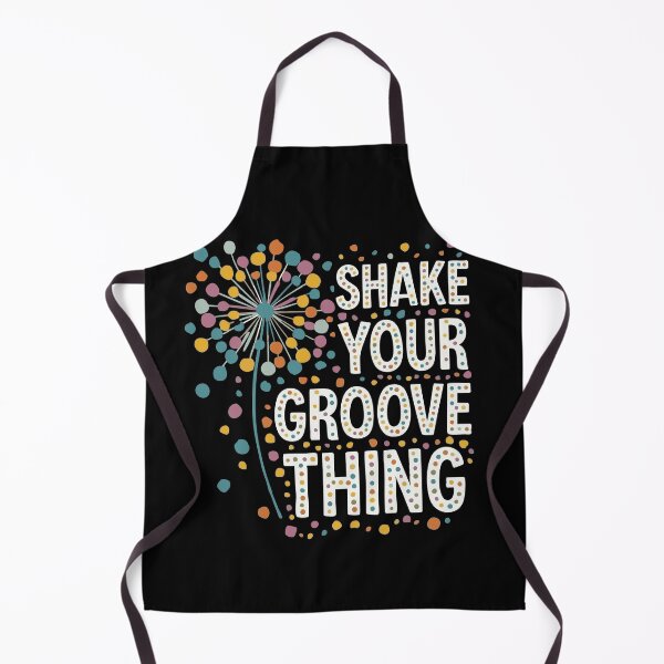 Item preview, Shake Your Groove Thing, Retro Positive Vibes Design designed and sold by BambaKchula.