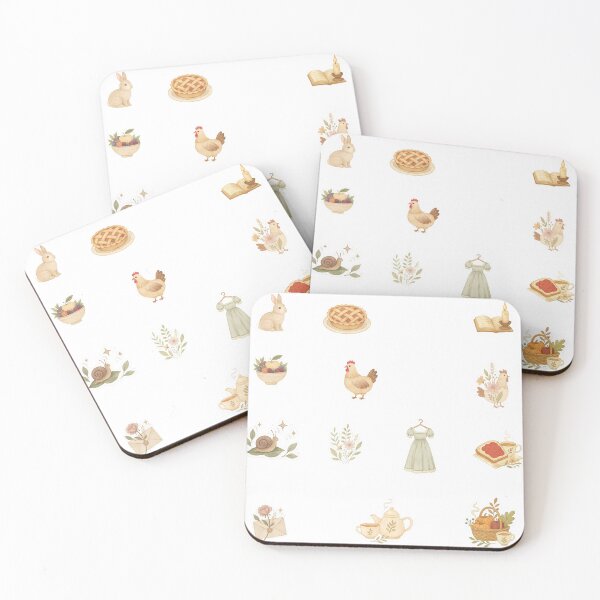 Item preview, Cottagecore Sticker Pack | Cozy Farm Animals & Vintage Aesthetic Art designed and sold by SoftyDesigns.