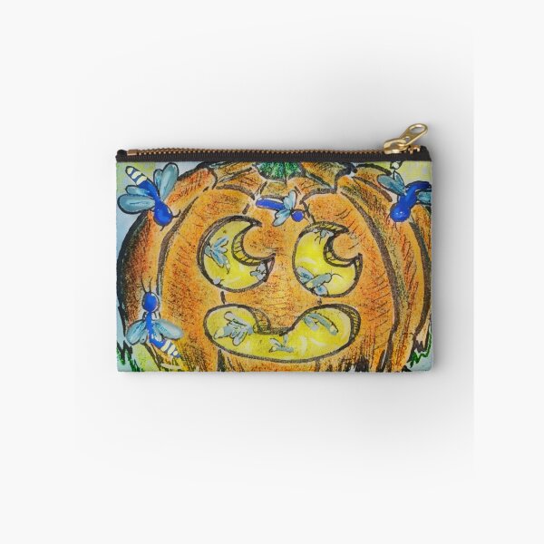 Item preview, Jack-O-Lantern and Fireflies designed and sold by Marian Hayes.