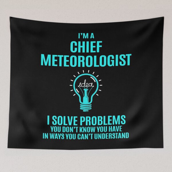 Item preview, Chief Meteorologist designed and sold by chancjami9236.