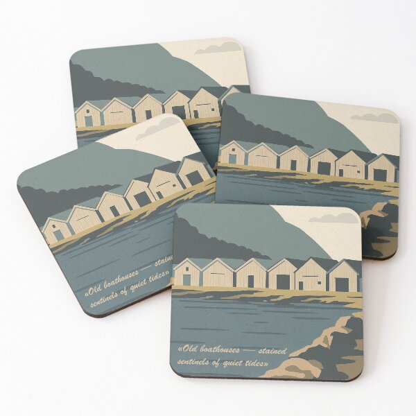 Item preview, Old Norwegian boathouses designed and sold by Martin Roe Eidhammer.