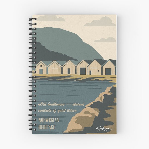 Item preview, Old Norwegian boathouses designed and sold by Martin Roe Eidhammer.