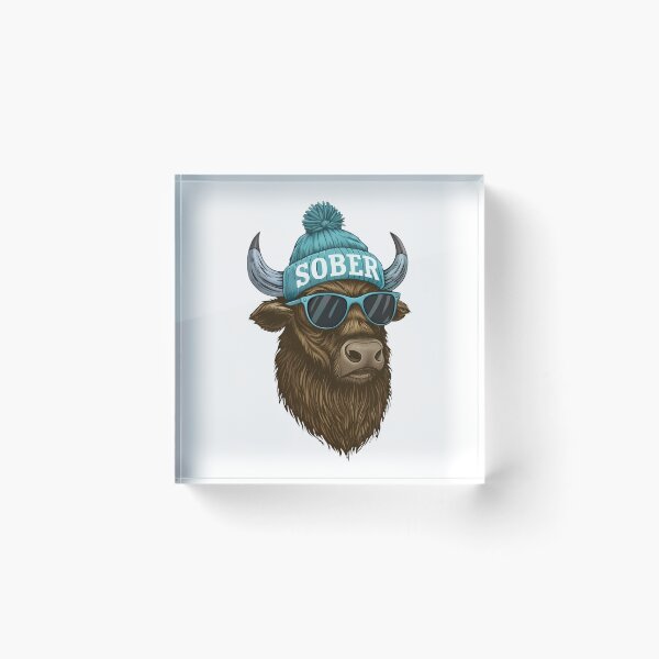 Item preview, Buffalo Sober Just Beer & Wine - Blue designed and sold by Lucas-Love.