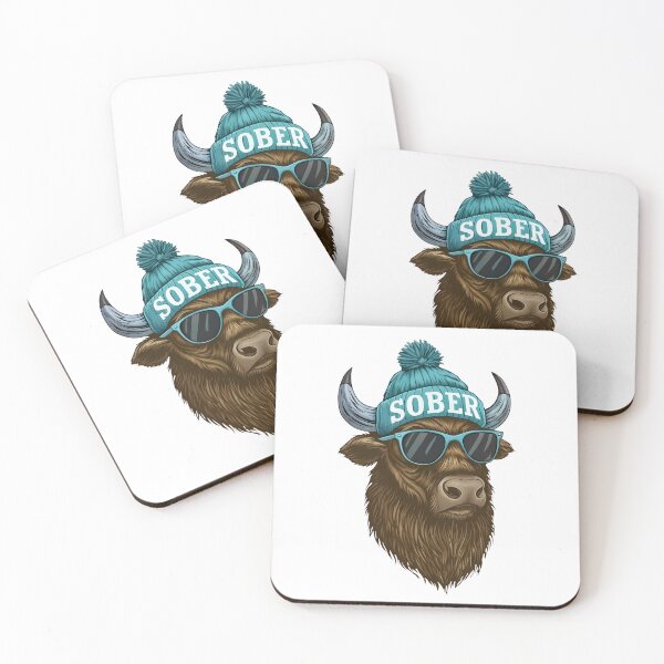 Item preview, Buffalo Sober Just Beer & Wine - Blue designed and sold by Lucas-Love.