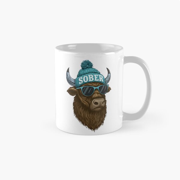 Item preview, Buffalo Sober Just Beer & Wine - Blue designed and sold by Lucas-Love.