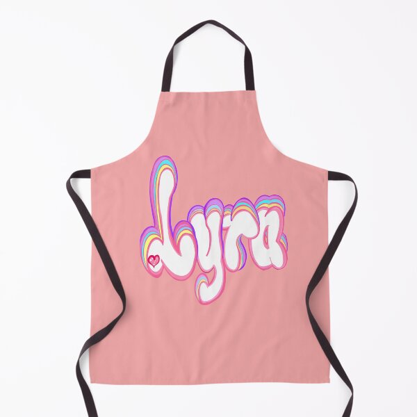 Item preview, Lyra popular girls first name in white and pastel. Top 10 Personalized personalised customised name Lyra designed and sold by Artonmytee.