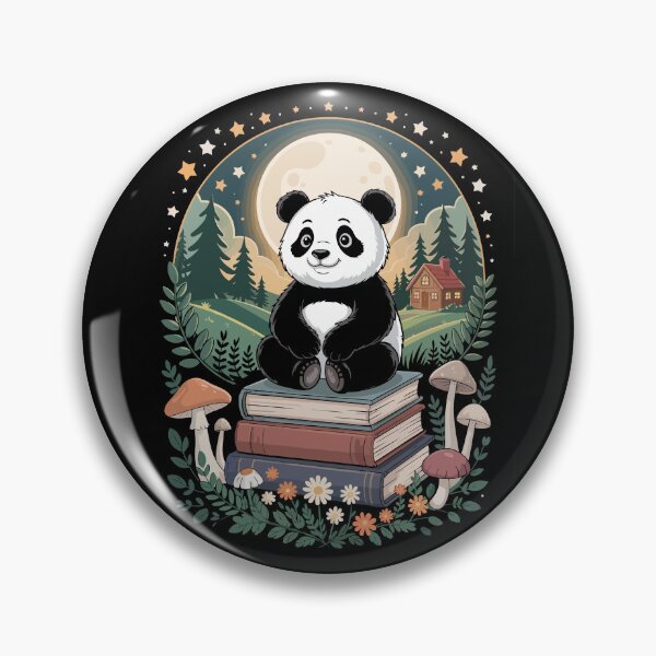 Item preview, Panda Sitting on Books designed and sold by jkrphoto.