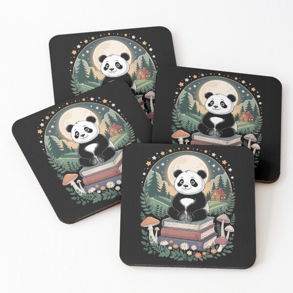 Item preview, Panda Sitting on Books designed and sold by jkrphoto.