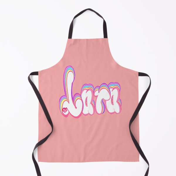 Item preview, Lara popular girls name woman women’s first name in white and pastel calligraphy Lara designed and sold by Artonmytee.