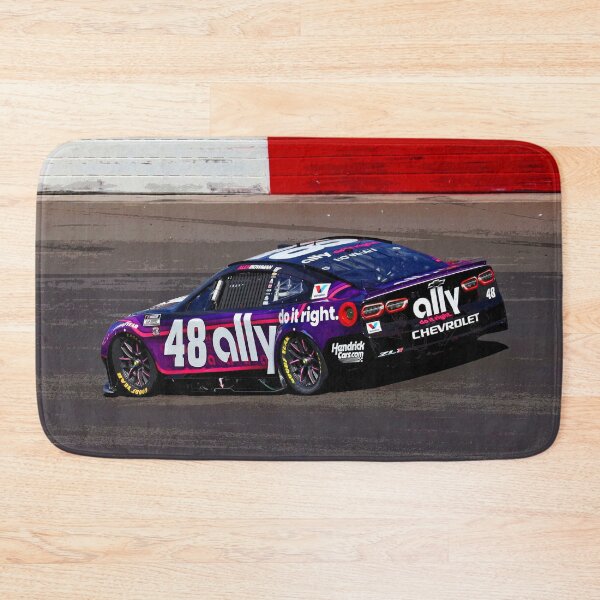 Item preview, Alex Bowman racing in his 2025 Nascar Cupcar from the rear abstract designed and sold by Rodissimus1984.