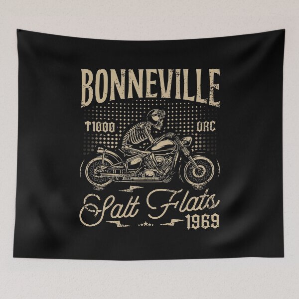 Artikelvorschau, Bonneville Salt Flats Motorradrennen Vintage entworfen und verkauft von JRRTs.