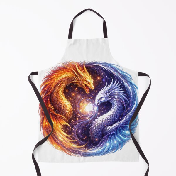 Item preview, Ying and Yang Dragons designed and sold by PossumsWorkshop.